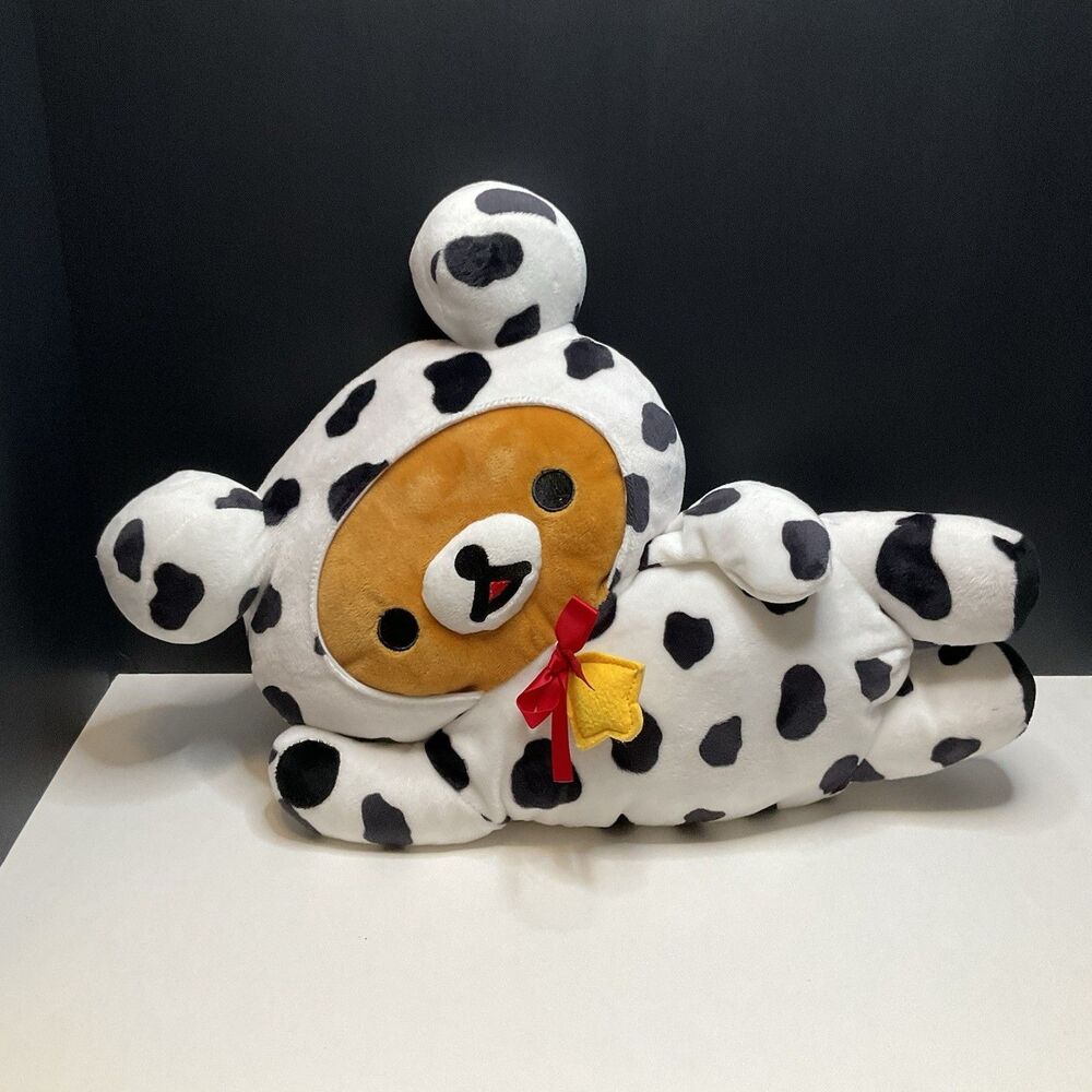 Rilakkuma San-X Plush Laydown Cow #9334 Stuffed Plush Aninmal 18"